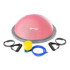 Балансировочная платформа Hop-Sport Bosu HS-L058 light pink